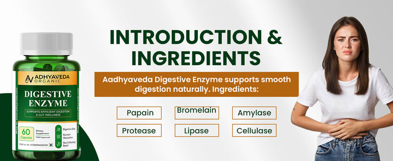 Adhyaveda Digestive Enzyme: Supporting Everyday Digestion Naturally