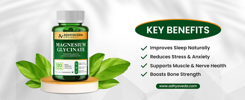 Unlock Deep, Restful Sleep Naturally with Adhyaveda Organic Melatonin + Tagar + Vitamin B6