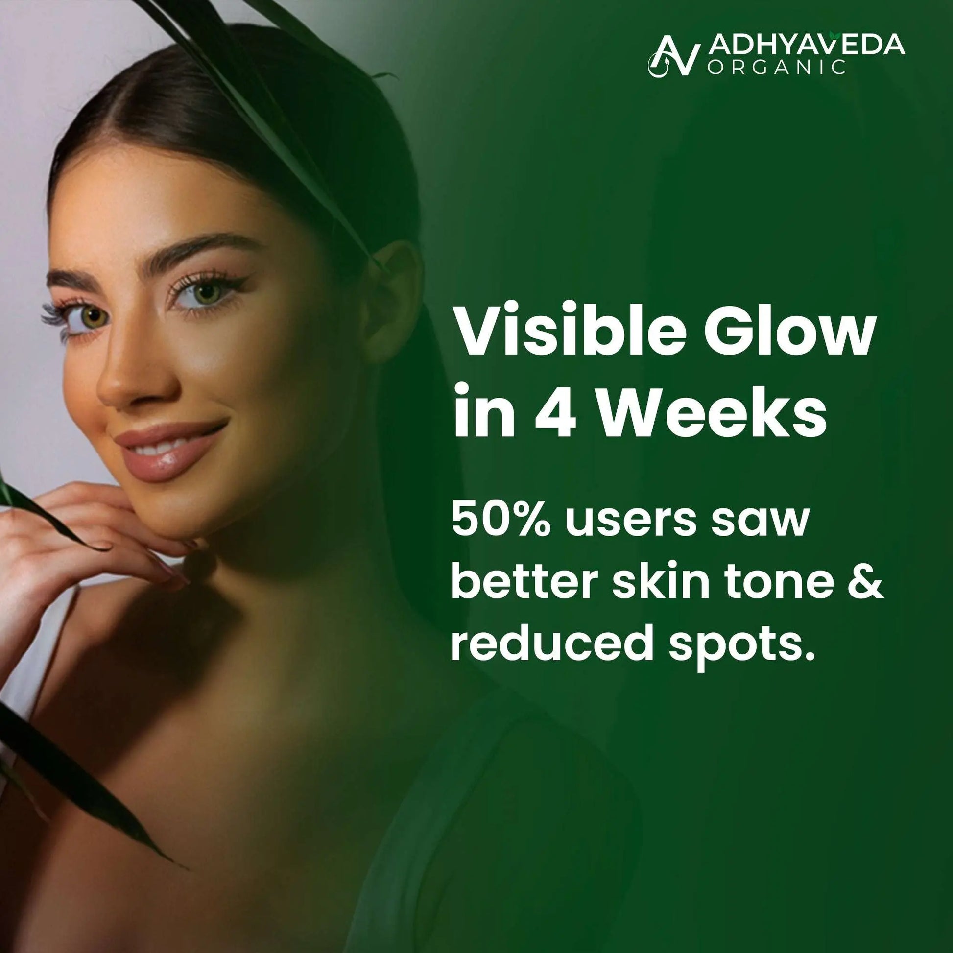 Adhyaveda L-Glutathione | Vitamin C, Amla, Grape Seed & Zinc | Skin Brightening, Antioxidant | 120 Vegan Capsules | Cellular Detox Formula - Adhyaveda