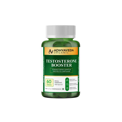 Adhyaveda Testosterone Booster Jar Front 