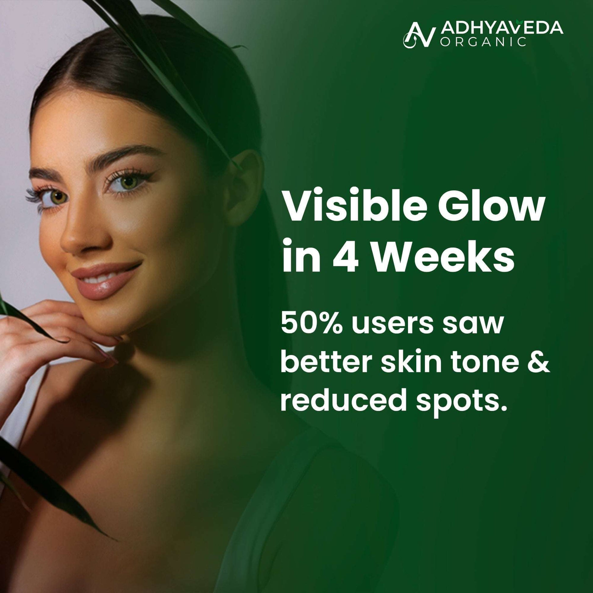 Adhyaveda L-Glutathione | Vitamin C, Amla, Grape Seed & Zinc | Skin Brightening, Antioxidant | 120 Vegan Capsules | Cellular Detox Formula - Adhyaveda