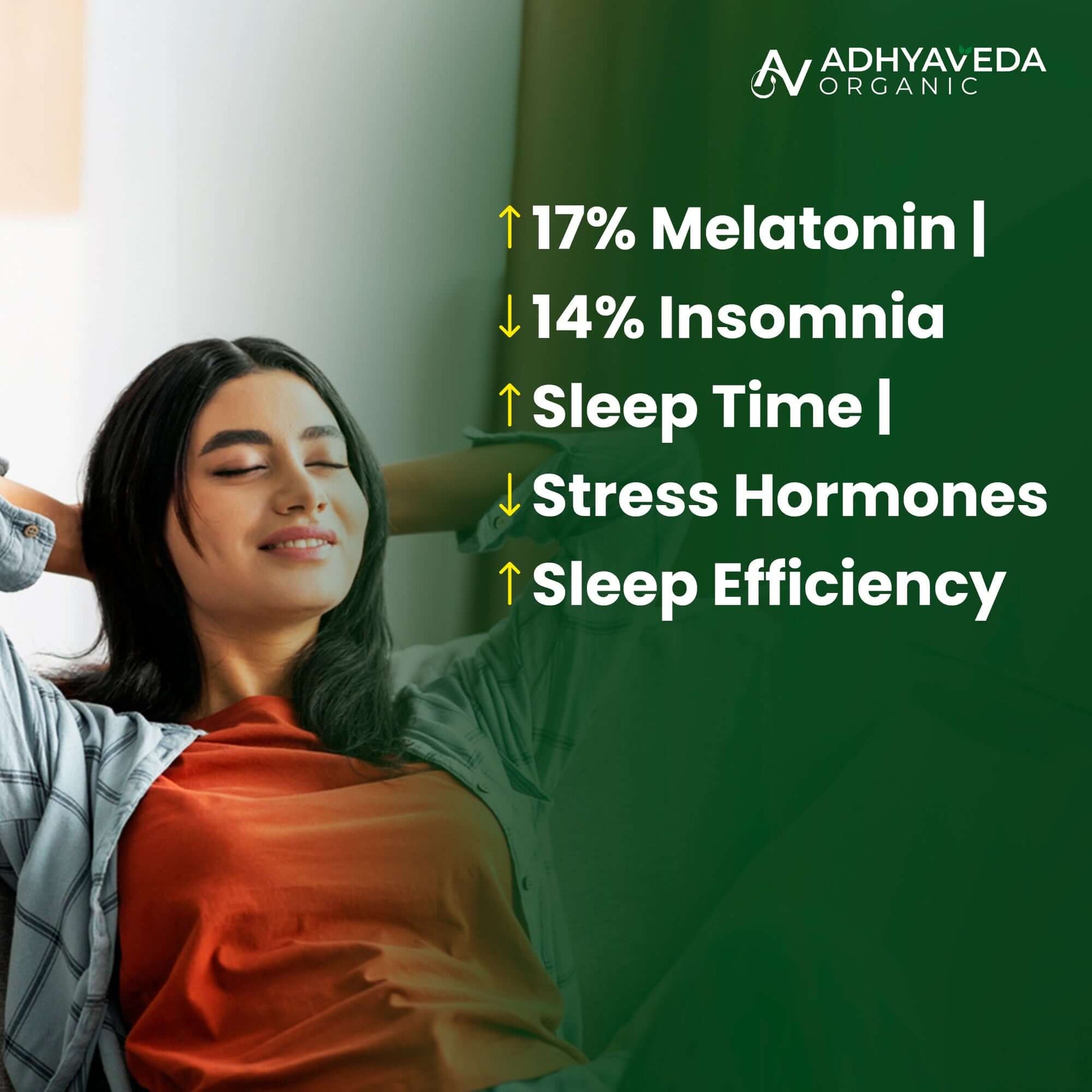 Adhyaveda Magnesium Glycinate Capsules | Muscle Relaxation, Sleep & Nerve Function