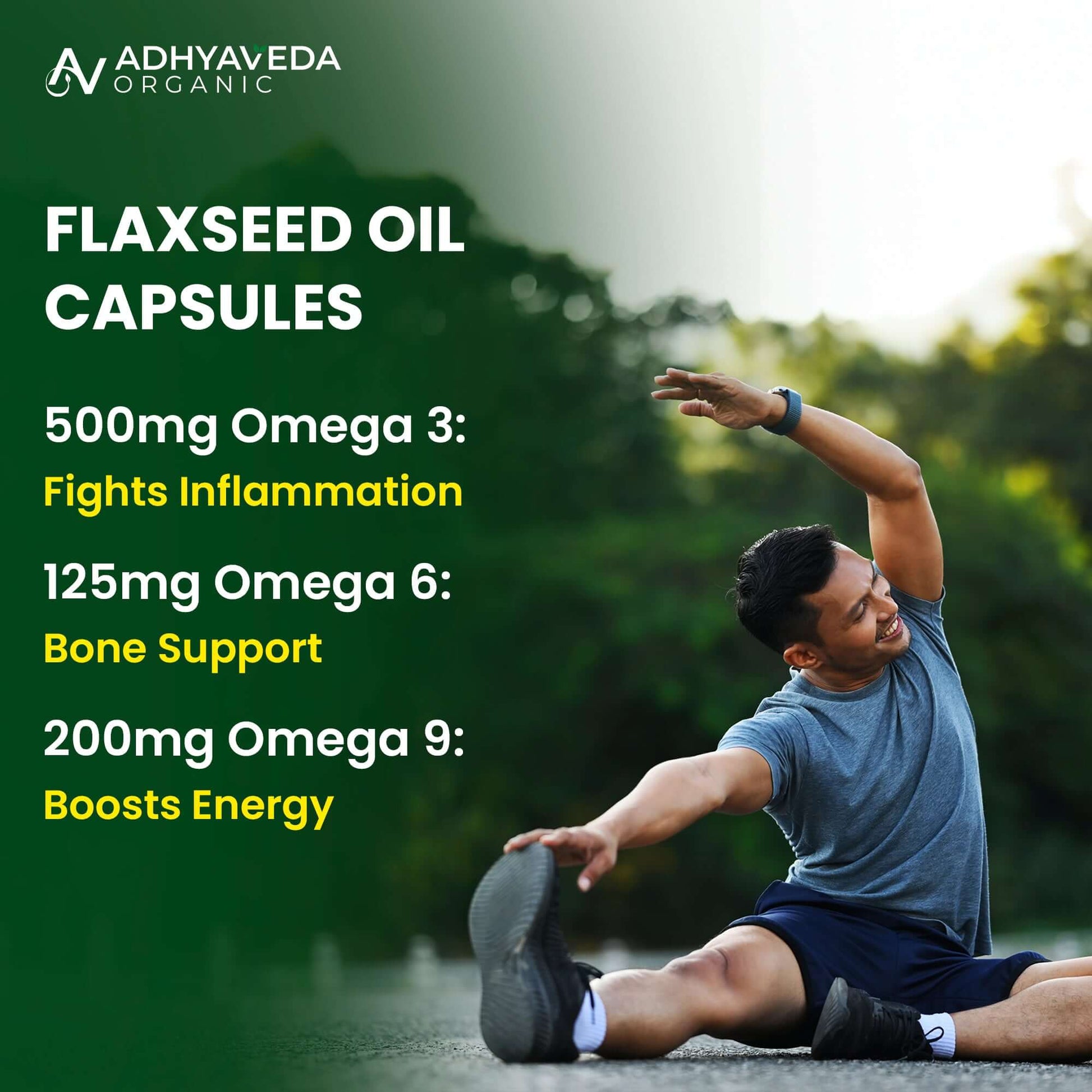  Adhyaveda Omega 3-6-9