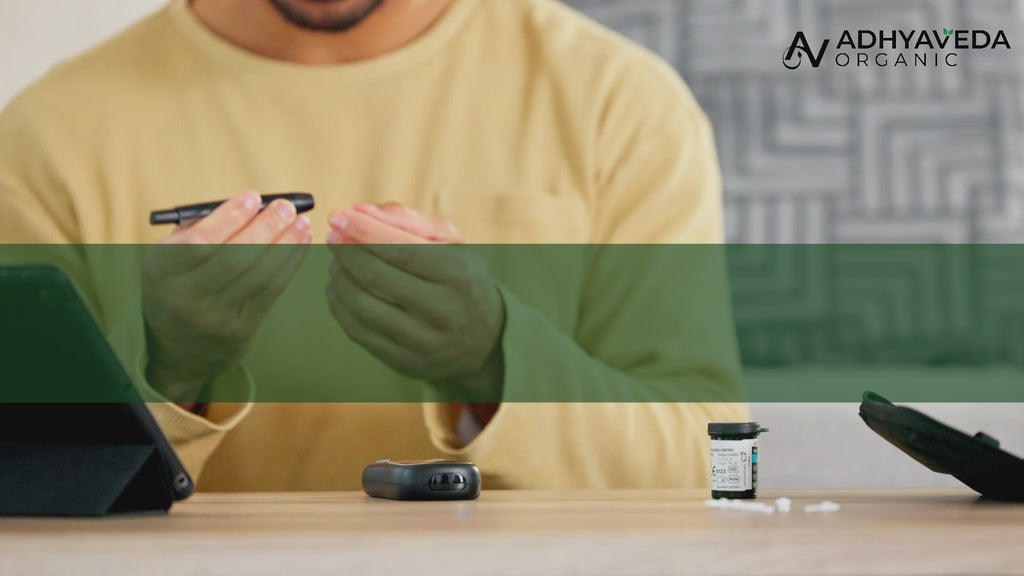 Adhyaveda Diabetic Care Tablets | Natural Blood Sugar Control & Insulin Support